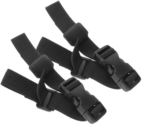 Générique Sangle de Maintien Arrière pour Accordéon 2Pcs avec Boucle Antidérapante et Cordon, Accessoire pour Musiciens en Déplacement, Matériau Plastique et Sangle Tissée