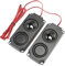 fasient Haut-Parleur Audio, Haut-Parleur 8Ω 5W, pour Moniteur TV