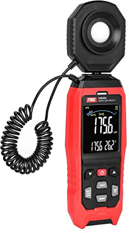 /G TA632A LCD luxmètre numérique Mini luxmètre numérique illuminomètre de Poche luminomètre photomètre luxmètre luxmètre 0-200000 Lux
