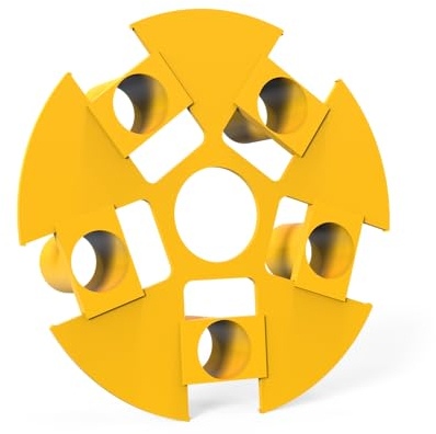 Stricksner Automotive Wheelprotect - Auto Radnaben & Felgenschutz gegen Kratzer, Schrammen und Lackabplatzungen - unterstützt materialschonende Radmontage bei Alufelgen (5 Loch - 19-22mm Radschrauben)