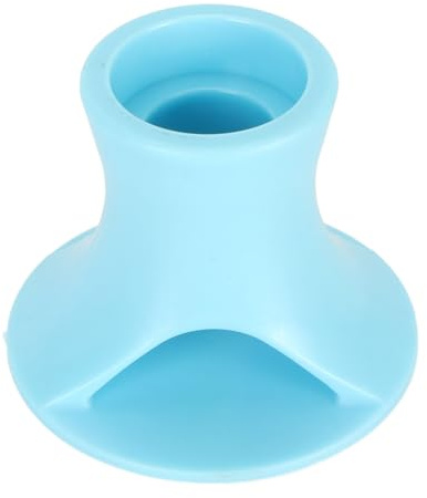 Fdit Stable Base, Liquid Glue Holder, Practical Glue Bottle Stand for Craft DIY Scrapbooking, Suitable for Multiple Liquid Glue Containers Sturdy and (Blue)
