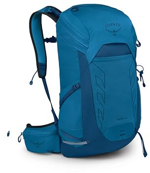 Osprey Men's Talon 26 Lightweight Hiking Backpack, Scoria Blue/Night Shift, One Size