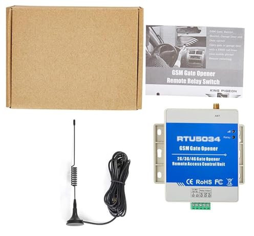 Apriporta da Garage, Wireless 3G Remote switch relè apri del cancello di Access Controller automatica scorrevole di controllo del motore porta con telefonata gratuita RTU5034(Long antenna package)