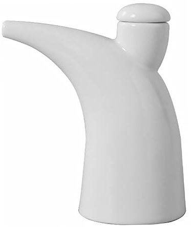 UKCOCO Vinagrera De Porcelana Para Condimentos Domésticos Botella De Cerámica Para Salsa De Suministros De Cocina Para Servir Aderezos Mesa o Cocina