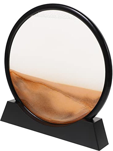 HOOTNEE Décoration De Bureau Sable Mouvant Sablier Avec De Sable Pour Maison Et Bureau Original Pour Toutes Occasions