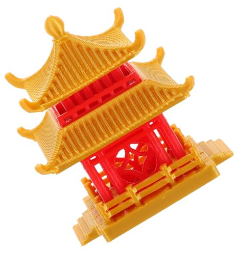 KONTONTY Miniatura De Decoración De Escritorio De Decoración De Jardín De Mini Pabellón para De De Habitaciones