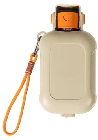 Botella de Agua para Perros 460 ml felino | Botella dispensadora de agua antiderrame para perro Para cachorro, gato, alimentación, paseo, coche, exterior, playa