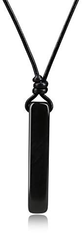 COAI Unisex Halskette mit Säule Anhänger