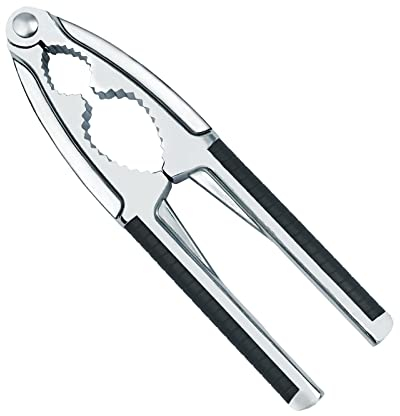 Nutcracker Stainless Steel Walnut Cracker Heavy Duty with Non-Slip Handle Walnut Opener Tool for Walnut All Sorts of Nuts Shell Seafood