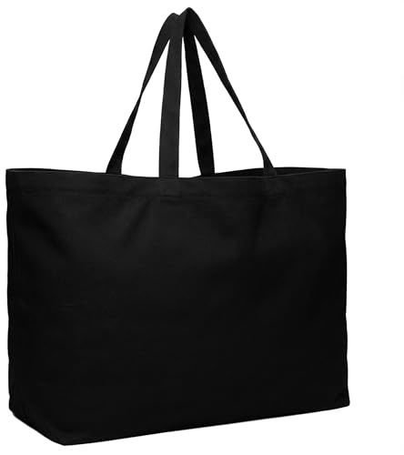 BasicList Extra Large Canvas Tote Bag