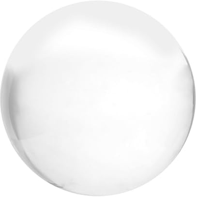 Cabilock Palla di Cristallo Trasparente per Fotografia e Decorazione Sfera di Feng Shui per Meditazione e Collezione Perfetta per Ufficio e Casa