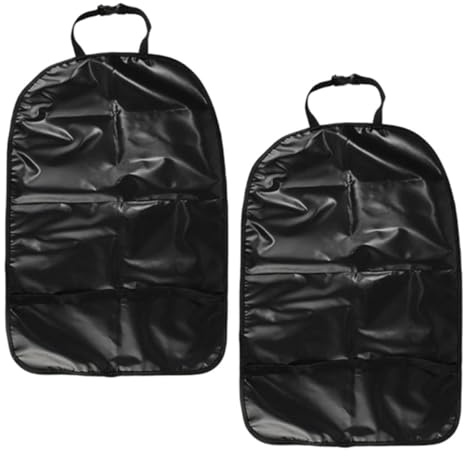JOINPAYA 2 Piezas Almohadilla Anti-Patada para Asiento Trasero Coche Protector De Respaldo Oxford Funda para Pies Protección para Asiento De Coche