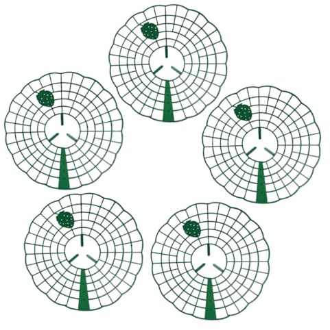 Gadpiparty 5 pièces Support Fraisiers Plastique Résistant Tuteur Grimpant pour Plantes Jardins Balcon Culture Fraises Potager