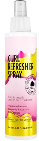 Spray För Att Förnya Lockar 180ml Närande Produkt | Stylingspray Till Lockigt Hår För Kvinnor Flickor Damer Fruar Morgonrutin Stranddag Resa Särskilda Evenemang Utekväll