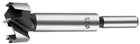 Forstnerbohrer für Holz, TRUSTTO Zubehör Bohrmaschine, Holz forstner Bits, Bohraufsätze mit Rundschaft (Ø25x90mm)