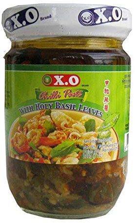 Thai Chilli Paste with Holy Basil Leaves 227g by XO