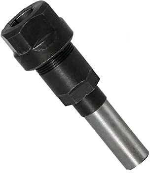 1/4 Inch Shank Bits Milling Cutter Extension Rod, Router Bit Collet Extension Bar, Router Parts for Trimming Engraving Milling Machine