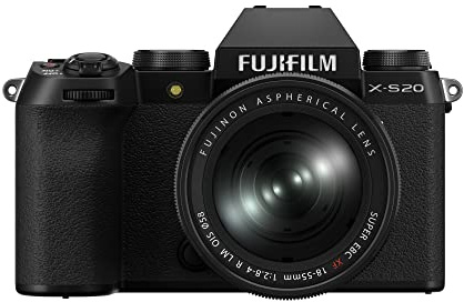 FUJIFILM X-S20 + FUJINON XF18-55mmF2.8-4 R LM OIS Kit Black