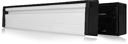 Xfort MailPlate Slimline 12 Letterplate Matt Chrome, Premium Draught Proof Postal Letterbox, Telescopic Sleeved Letter Box For Wooden, Composite And uPVC Midrail Doors With 40-80mm Door Thickness