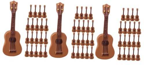 VICASKY 75stücke Miniatur Gitarre Kreative Resin Gitarren Für Dekoration Und Sammlerstücke Simulierte Musikinstrumente Für Miniaturen Und Wohnaccessoires