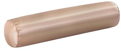 Zylinder Kissen Sofa Nacken-Und Knierolle Kopfkissen Kissenrolle Nackenkissen Rolle, Lagerungsrolle,Bolster Side Sleeper Pillow with Abnehmbar Cover(Sand Gold,20x100cm/8x39in)