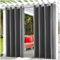 Yaqor Cortinas Exterior Terraza Impermeable Grises. Cortinas Exterior para Pérgolas, Porches Y Terrazas - Diseño Elegante Y Resistente para Proteger Tu Espacio Al Aire Libre (1)