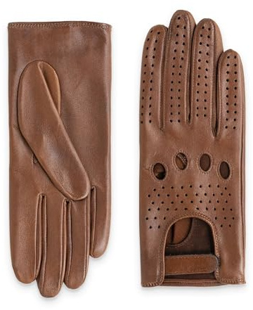 GLOVE STORY Körhandskar för kvinnor, korkläder, ofodrad | naturlig stil och taktil frihet | raffinerade handskar för elegant körning och subtil look, Liege, L