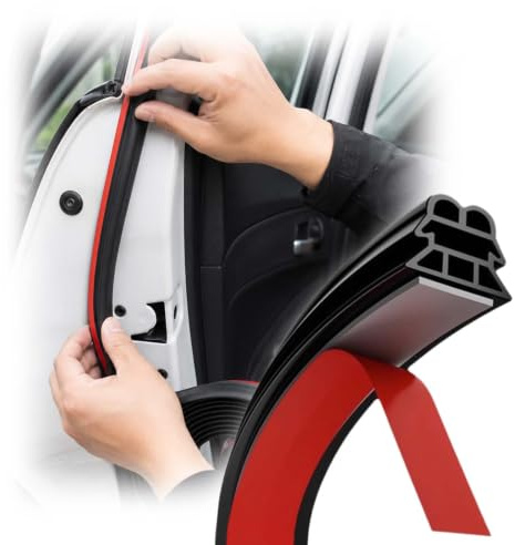 16M ProtezionePorteAuto,Protezione PortieraAuto,protezione della portiera dell'auto,Proteggi bordo auto Striscia,Adatto per porta anteriore, porta posteriore, bagagliaio, cofano (16m)