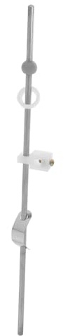 FOYTOKI Launching Pull Rod for Bathroom Sink Extended Pop-up Ball Rod Sink Drain Repair Assembly Pop-up Drain Replacement Parts for Bathroom Basin