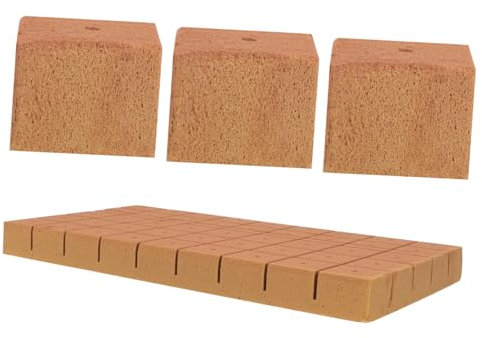 Toddmomy 50piezas Tierra Para Plantas Bloques De Nutrientes Fácil Trasplante Adecuado Para Interiores y Exteriores