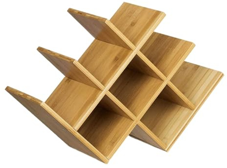 LeeQinersw Casier à Vin En Bois, Organisateur de Bouteilles D'eau, Support pour Armoire,