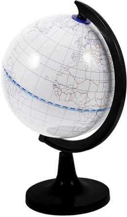 BESPORTBLE Globe Vierge à Peindre Modèle de Globe Terrestre Non Fini Décoration à Colorier Soi-même Ornements Vierge
