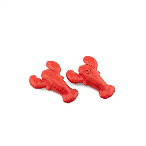 Sass & Belle Lobster Salt & Pepper Shakers - Salt and Pepper Set Decorative Kitchen Accessories for Dining Table Accessories Home Decor Styling Unique House Gifts and Table Decorations