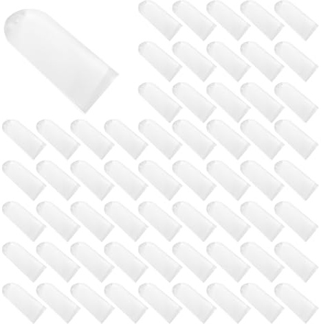 Qezodsx 140PCS Frosted Acrylic Wedding Blank Place Card Clear Arch Gift Tag Name Plate Seating Chart DIY Mark Place for Party