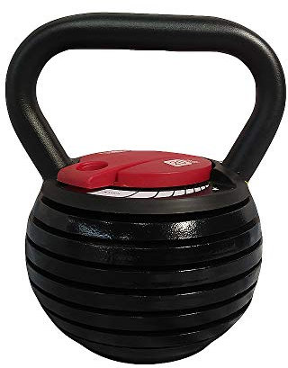 N/A Kettle Bells Weight Sets 20 Lbs 40lb Cast Iron Kettlebell Weight With Adjustable Switch,20BL
