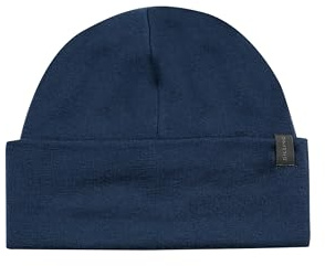Dilling Mütze aus natürlicher Merinowolle für Kinder Navy 98-152