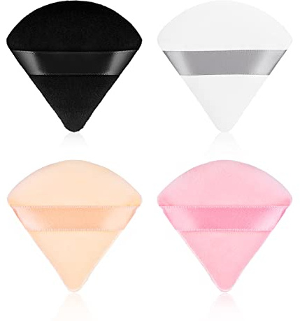 Sibba Powder Puff Face Makeup Loose Foundation Cosmetic Sponge Wet and Dry Pads Cotton Cushion Liquid Primer Setting Eye Piece Brushes Beauty Contour Press Blush