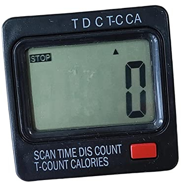 Harilla Mehrzweck-Sport-Pedometer Schritt-/Entfernungs-/Kalorien-Geschwindigkeitsmesser-Monitor Elektronischer Schrittzähler für Fitnessgeräte