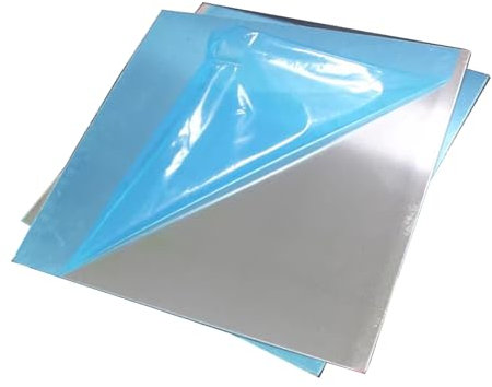 DryiC Chapa De Aluminio Placa De Aluminio Material De 1060 Adecuado para Fabricación Electrónica,200mm x 200mm,Thick:1mm