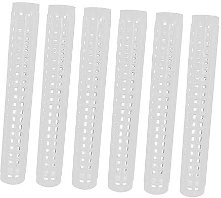 SUPVOX 2 Ensembles Poteau d'escalade Accessoire Jardin Moss Pole Hortensia Plante Poteau Plantes D'intérieur Colonne Grimpante Végétale Support d'escalade De Fleurs Blanche 6 Pièces * 2