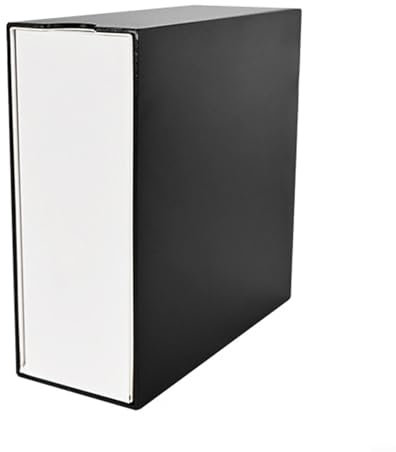 Support de papier filtre à café intelligent pour organiser et ranger la poussière (boîte en aluminium noir)