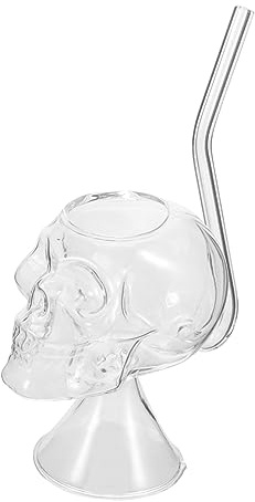 GRIRIW Verre à Transparent Coupe Style Squelette Verre Cocktail Élégant pour et Banquets