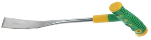 Yardwe Petite Pelle de Jardin Robuste 3 Cm Lame INOX et Manche Plastique Bicolore pour Jardinage Manuel Plantation Désherbage Jardin Extérieur