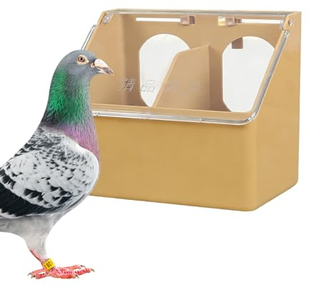 para Palomas, Impermeable de Gran Capacidad | de alimentación para pájaros y Palomas – para periquitos, codornices, gallinas, Loros, Aves de Corral, Exterior, Interior, Jaula, jardín
