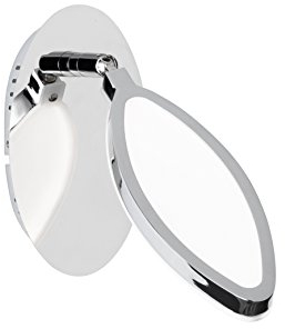 WOFI 4110.01.01.6000 A+ Wandleuchte, Metall, 4.5 W, Integriert, chrom, 19 x 15.5 x 16 cm