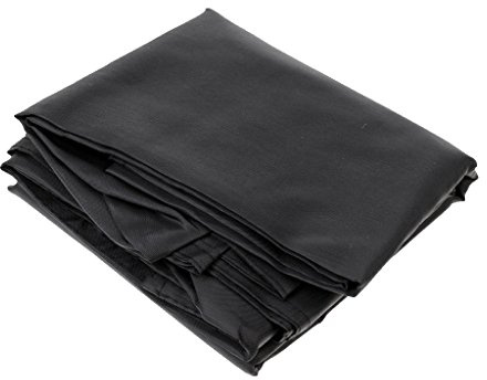 Picknickdecke wasserdichte Picknickdecke (200 x 150cm) Campingdecke Stranddecke Campingmatte Zelt Bodenplane - Schwarz