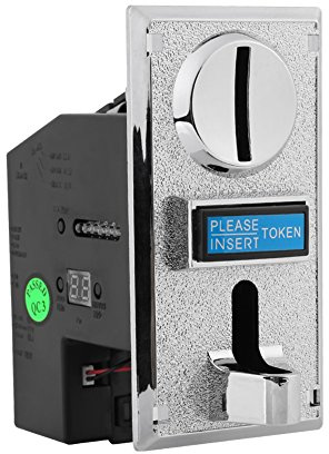 Akozon Münzprüfer 6 Arten Münzen Selector Akzeptor Validator Multi-Münzeinwurf Coins Geldspieler Münz-Collector für Automaten -Spiel,Münztelefon,Münzwaschmaschinen und Münz-Spielzeugautos