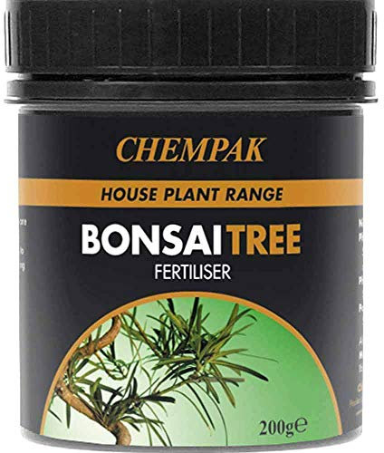 Chempak Bonsai Fertiliser Feed House Plant Food for Bonsai Plants with High Phosphate Water Soluble with Trace Elements House Plant Fertiliser Food 1 x 200g Pack by Thompson and Morgan