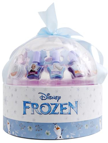 Lip Smacker, Frozen Snowball Box, Make-up-Tasche mit Frozen-Schminkprodukten, Make-up-Kit für Schminkspaß, buntem Zubehör, Spielzeug und Geschenke für Kinder