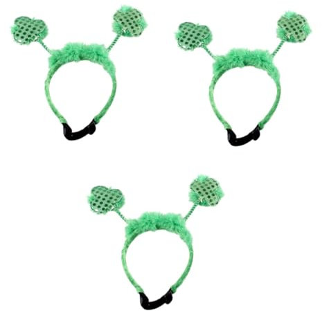 FRCOLOR 3 Stück Entzückende Haustier-haarreifen Mit Weihnachtlichem Design Für Hunde Für Die Feiertage